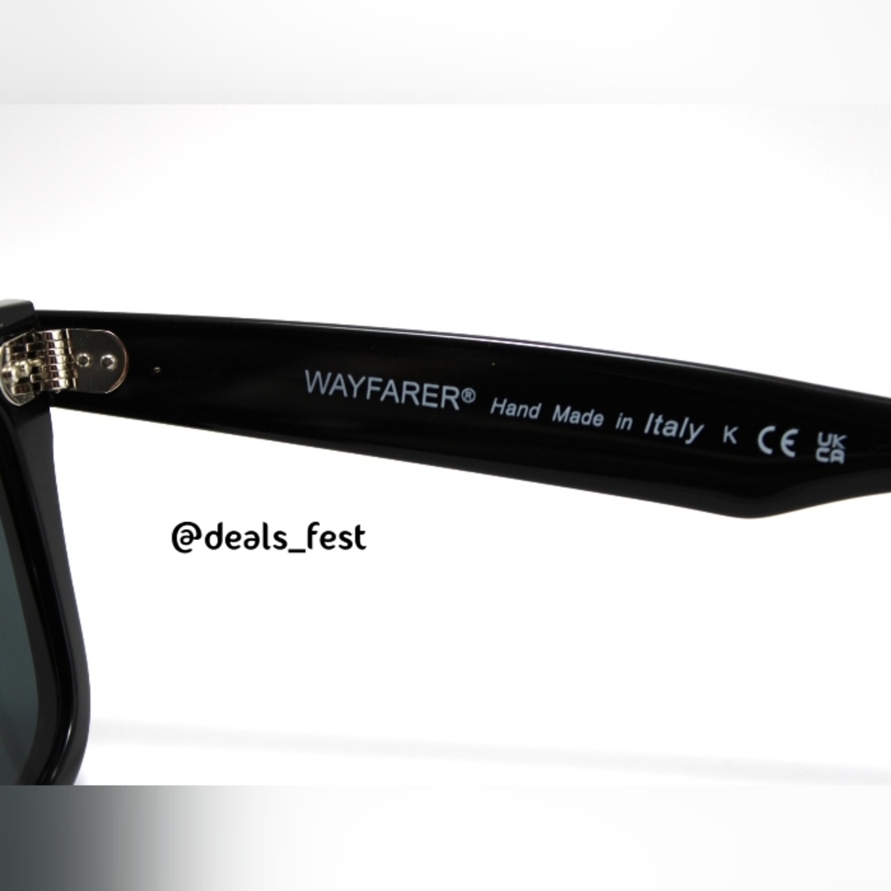 Model Display Ray-Ban Wayfarer Black RB2140 Classic - Picture 9 of 16